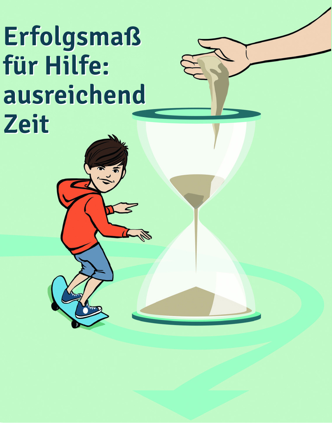 Erfolgsmaß für die Hilfe: ausreichend Zeit